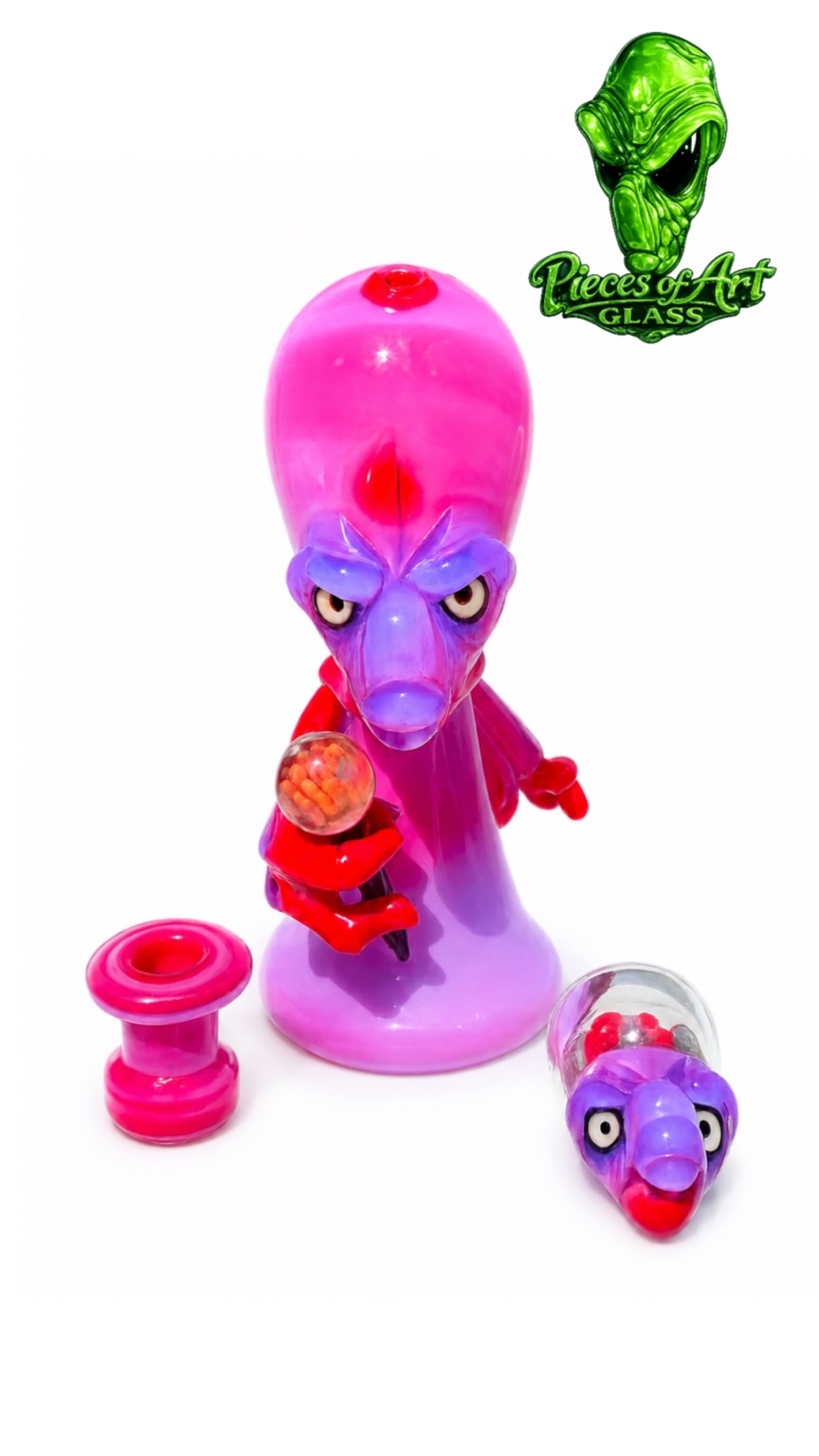 Pieces of art 10 mm rig lucid over poppy
