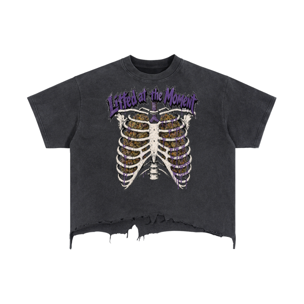 Breathe Lifted Distressed Boxy T-Shirt