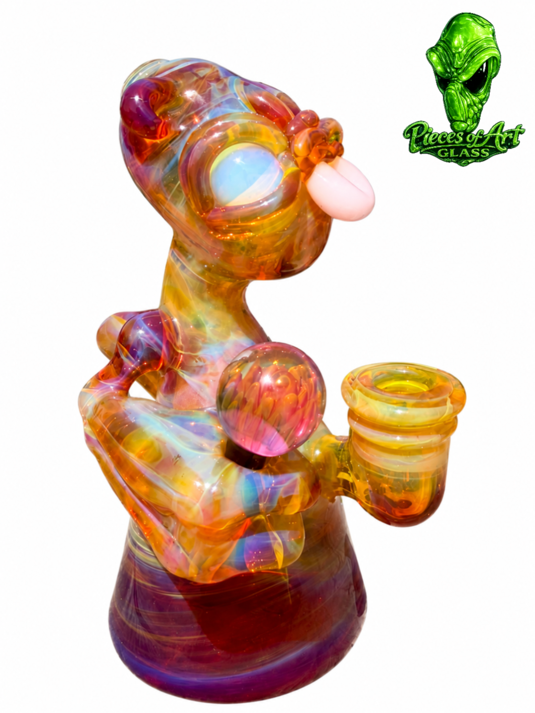 Pieces of Art × Casto Collaboration – NS Yellow Character Rig view 3